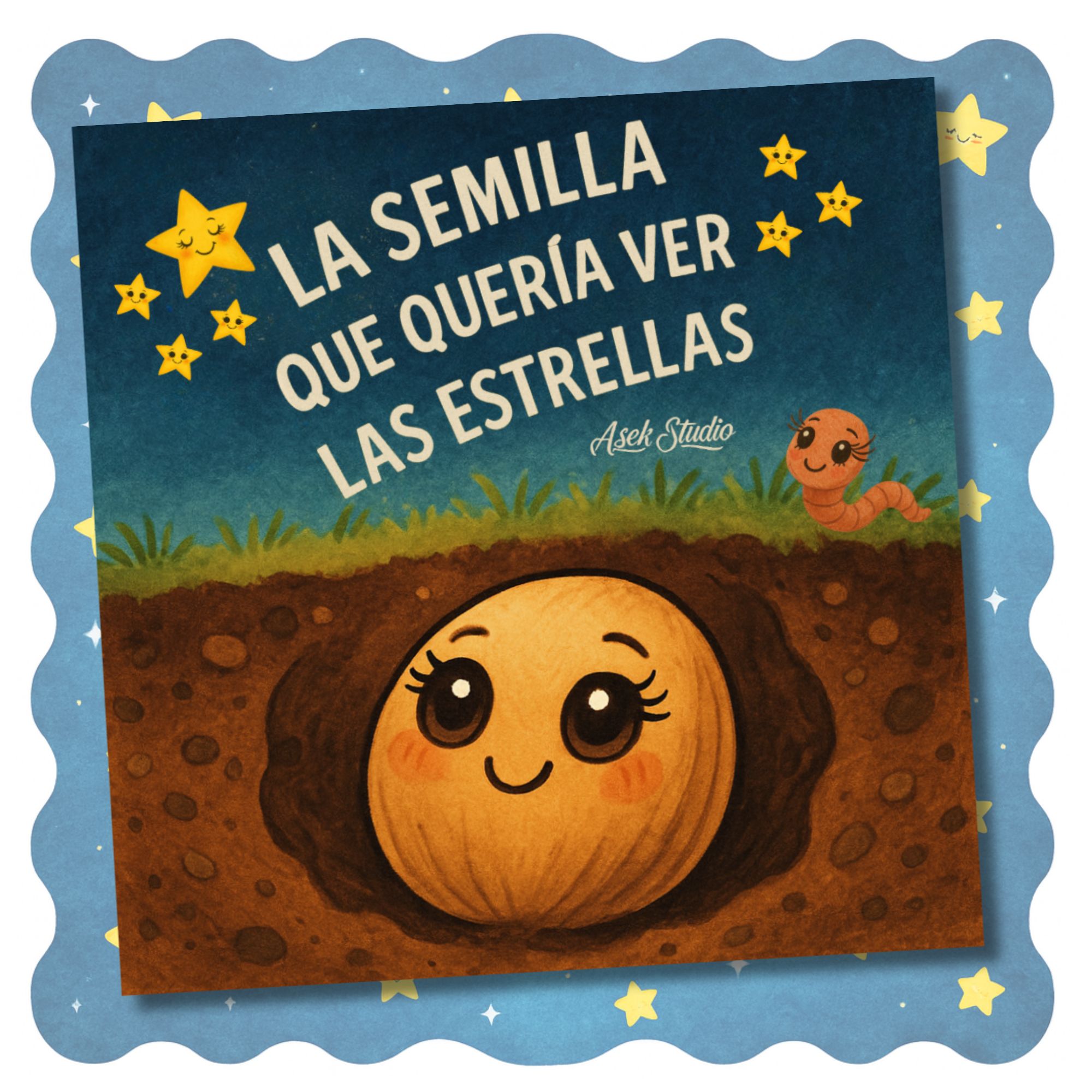 La semilla que quería ver las estrellas: Cuento infantil sobre la autoestima y el poder de creer en uno mismo